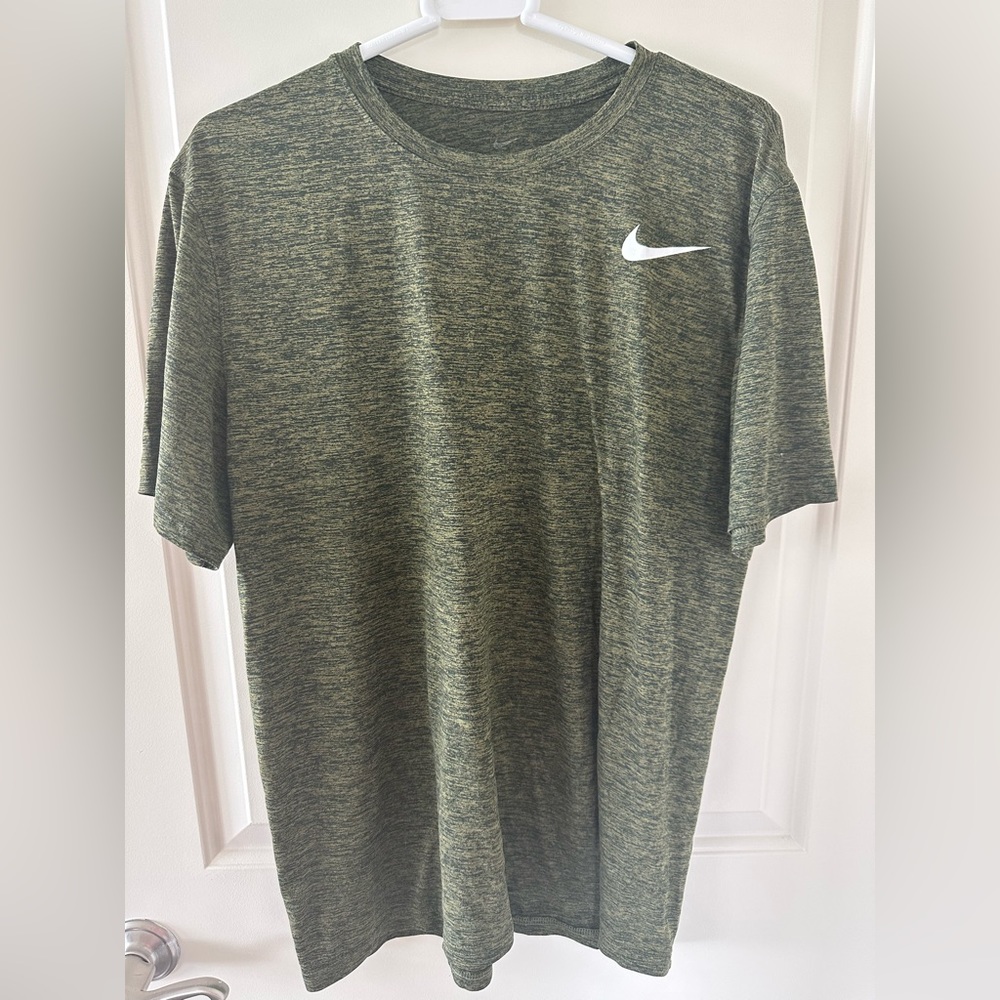 Army Green Nike DriFit Men’s Tee